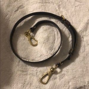 Leather Coach Handbag Strap